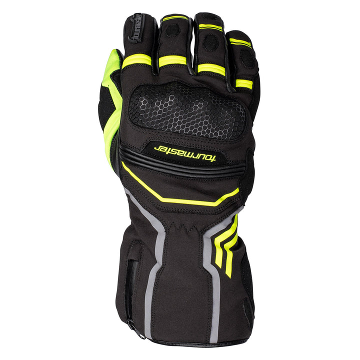 Tourmaster Polar-Tex Women's Glove HiViz - Back of Hand View