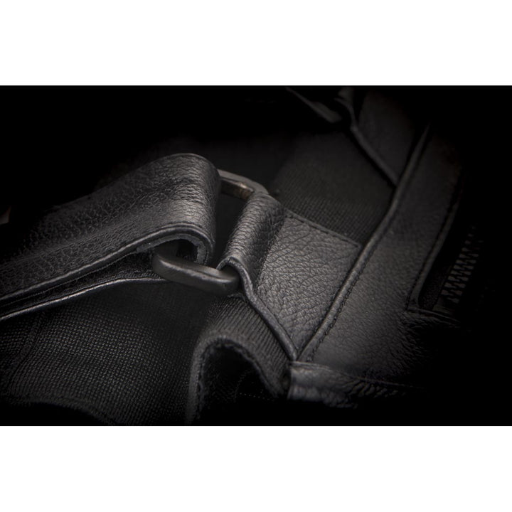 Highway 21 Blockade Vest Black - Close-Up of Adjustment Strap