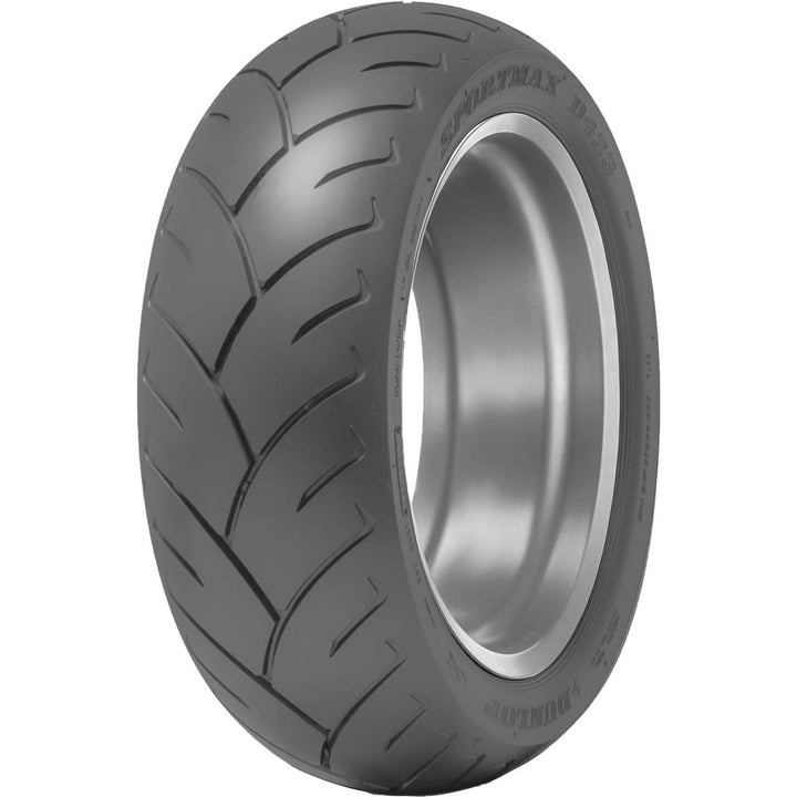 Dunlop D423 Tire Rear - Angled Side View