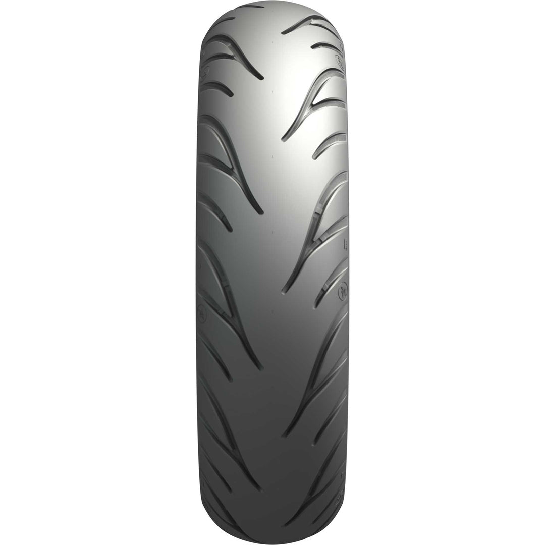 Michelin Commander III Cruiser Tire Rear - Straight-On View of Treads