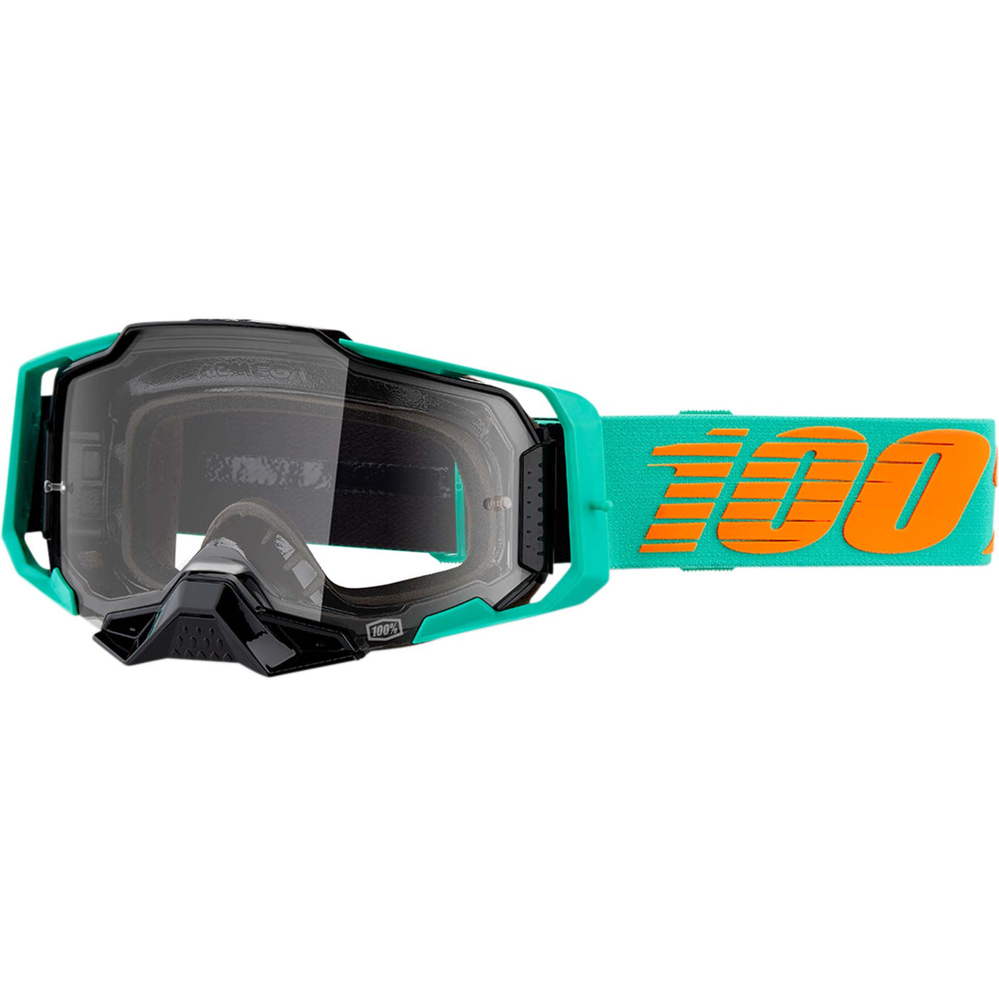 100% Armega Goggles — Clear Lens