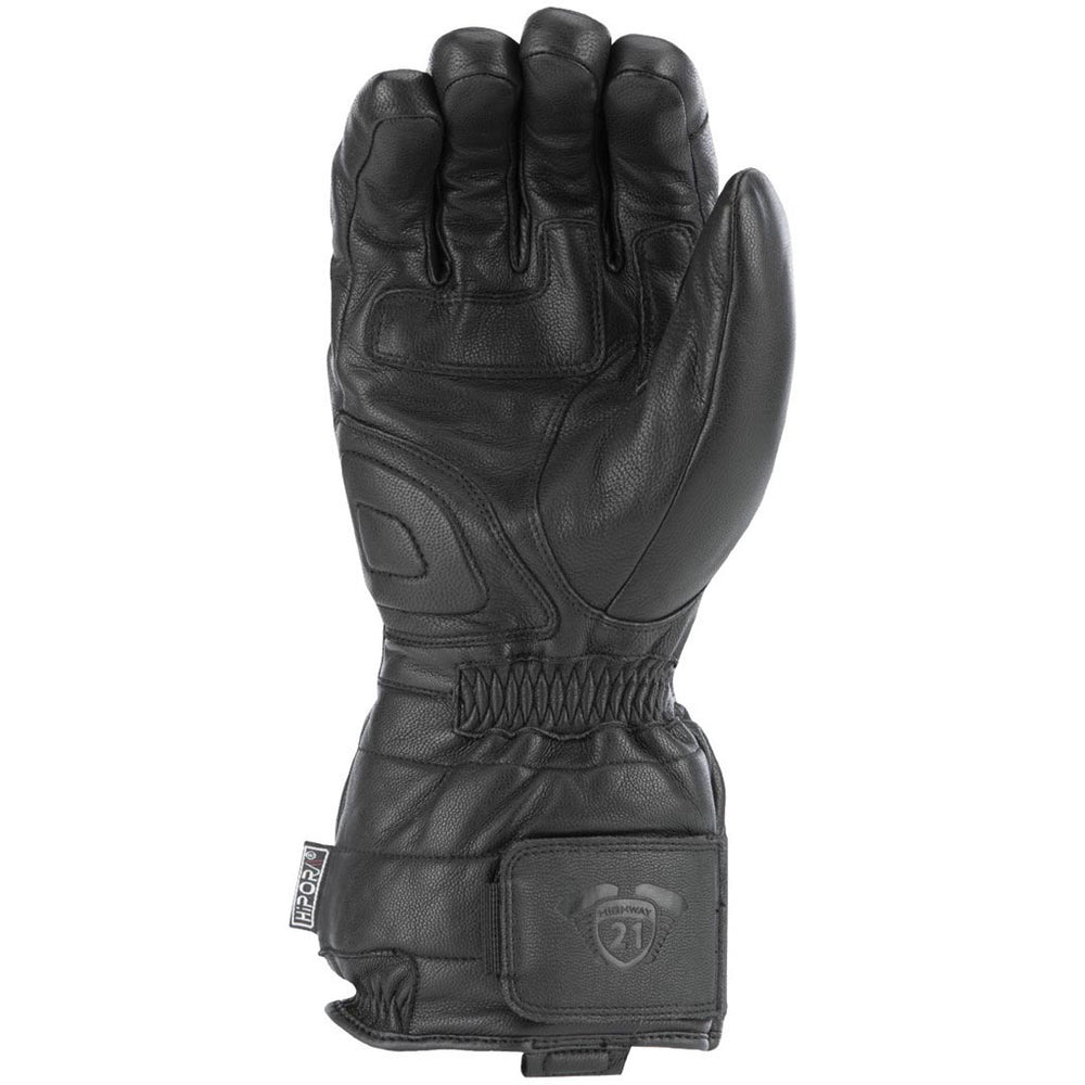 Highway 21 Radiant Heated Glove Black - Palm View