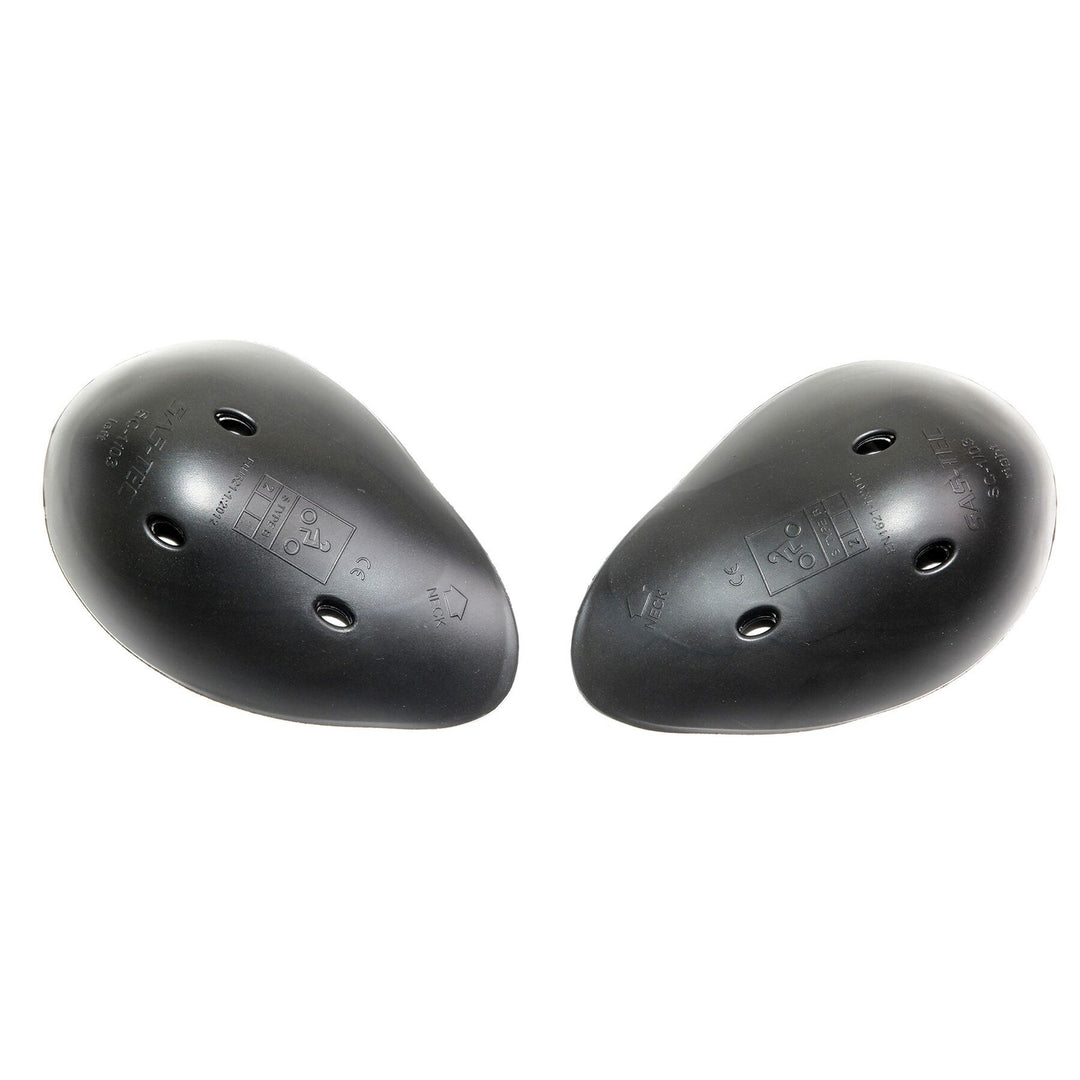 SCORPION EXO SAS-Tec Velcro Armor Level 2 Elbow/Knee - Rear View of Pair