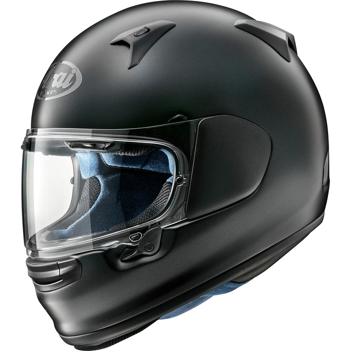 Arai Regent-X Solid Helmet Black Frost - Side View