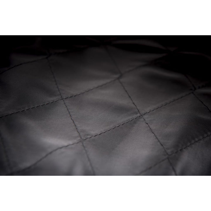 Highway 21 Marksman Flannel Black/Red - Close-Up of Interior Quilted Liner