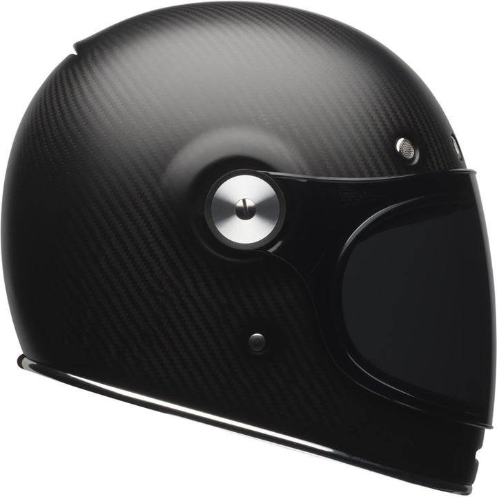 Bell Bullitt Carbon Motorcycle Full Face Helmet Matte Carbon - Right Side View