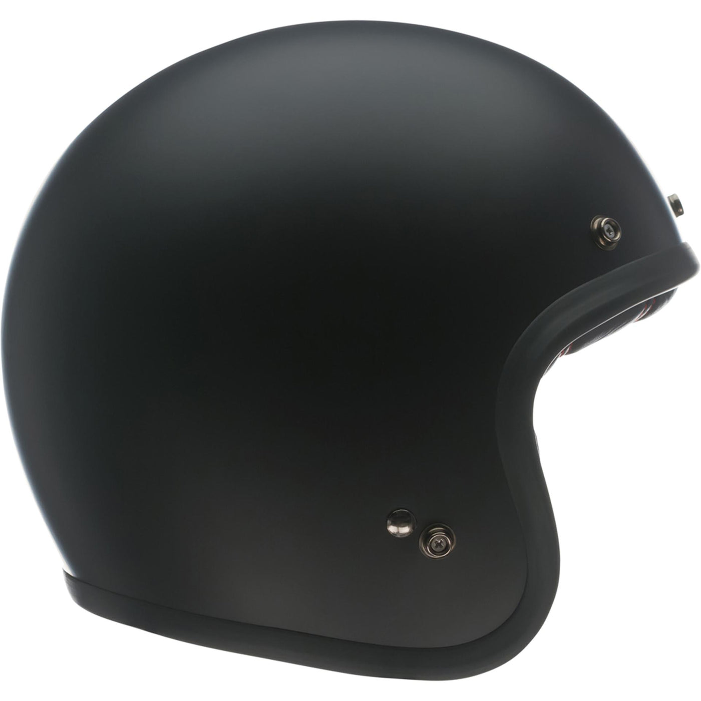 Bell Custom 500 Motorcycle Open Face and 3/4 Helmet Matte Black