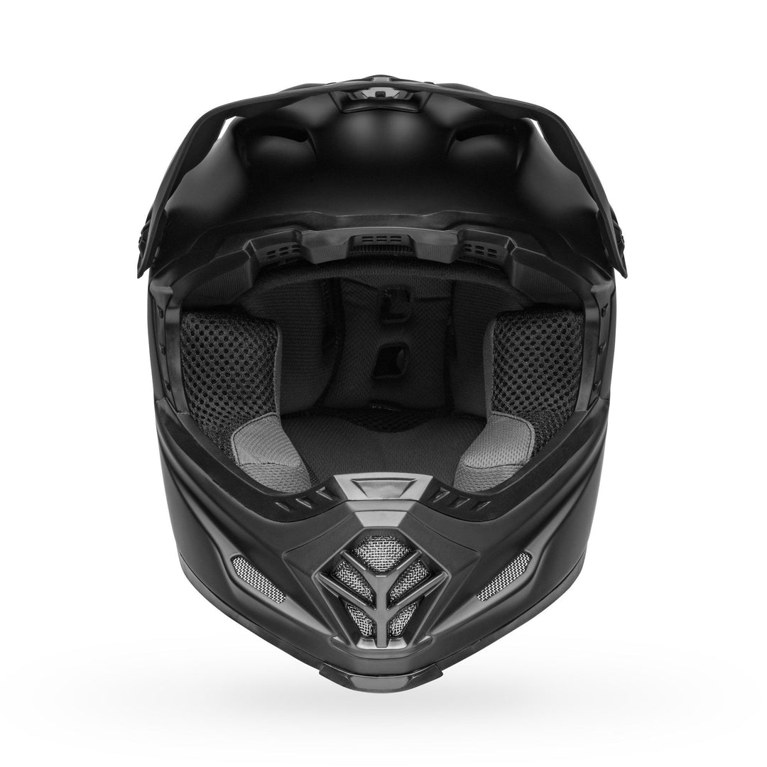 Bell Moto-9 Youth MIPS Off Road Helmet Matte Black - Front View