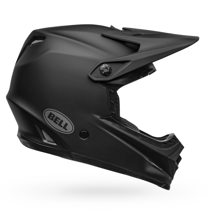 Bell Moto-9 Youth MIPS Off Road Helmet Matte Black - Right Side View