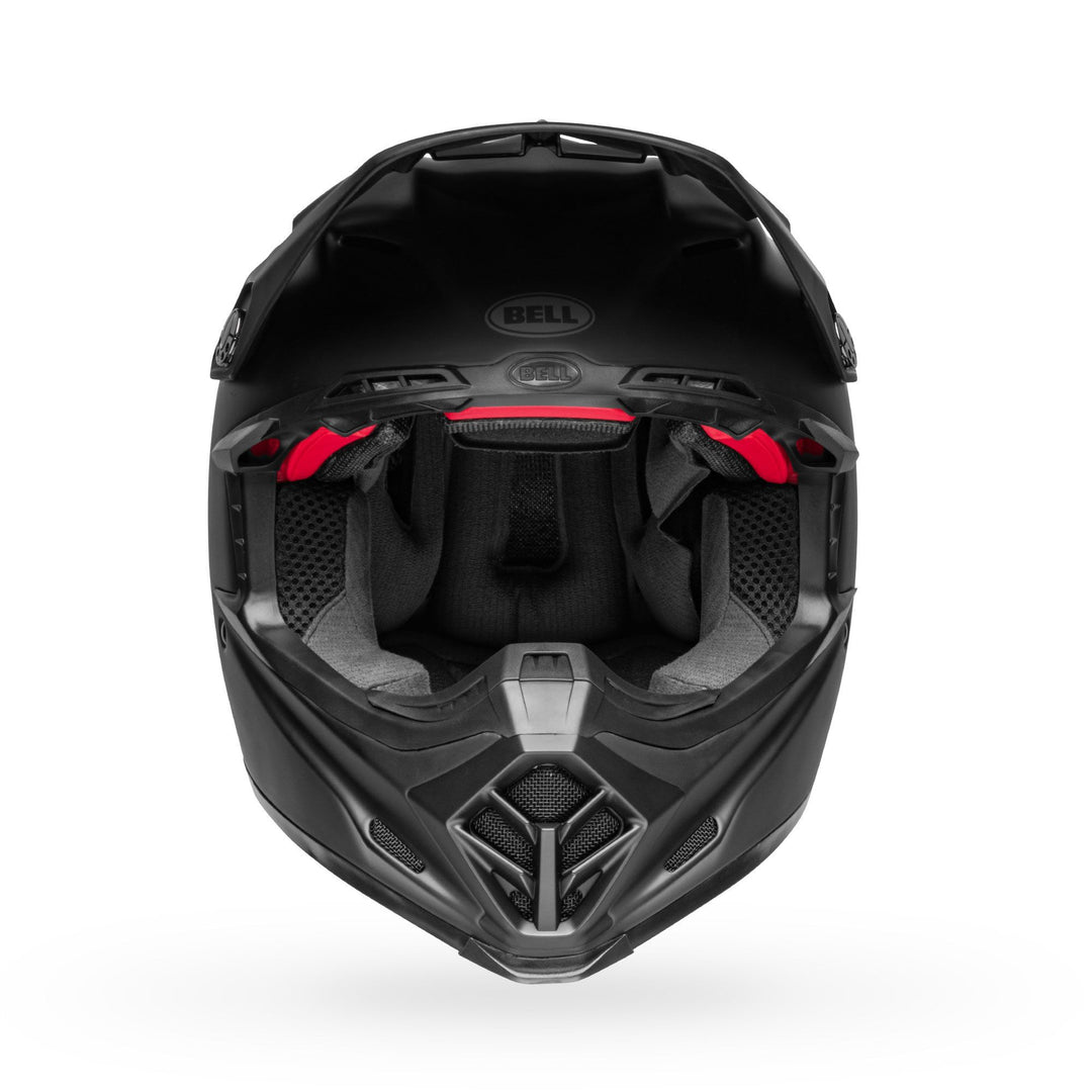 Bell Moto-9S Flex Off Road Helmet Matte Black - Front View