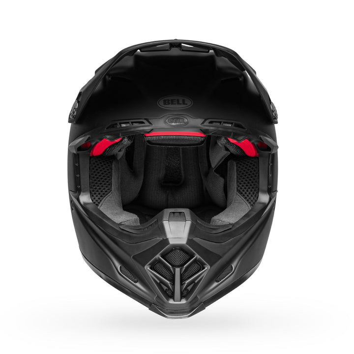 Bell Moto-9S Flex Off Road Helmet Matte Black - Front View