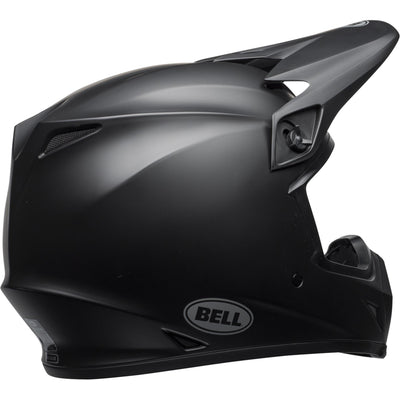 Bell MX-9 MIPS Motorcycle Off Road Helmet Matte Black - Rear Right Side View