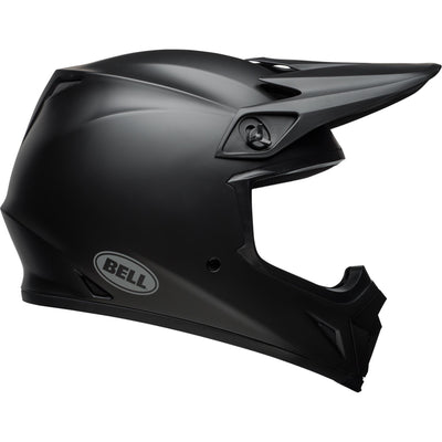 Bell MX-9 MIPS Motorcycle Off Road Helmet Matte Black - Right Side View