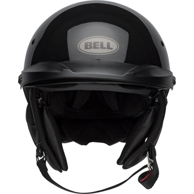 Bell Pit Boss Motorcycle Open Face and 3/4 Helmet Gloss Black