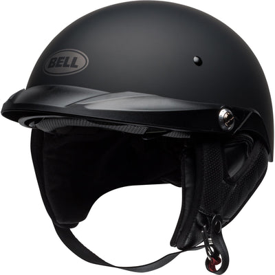 Bell Pit Boss Motorcycle Open Face and 3/4 Helmet Matte Black