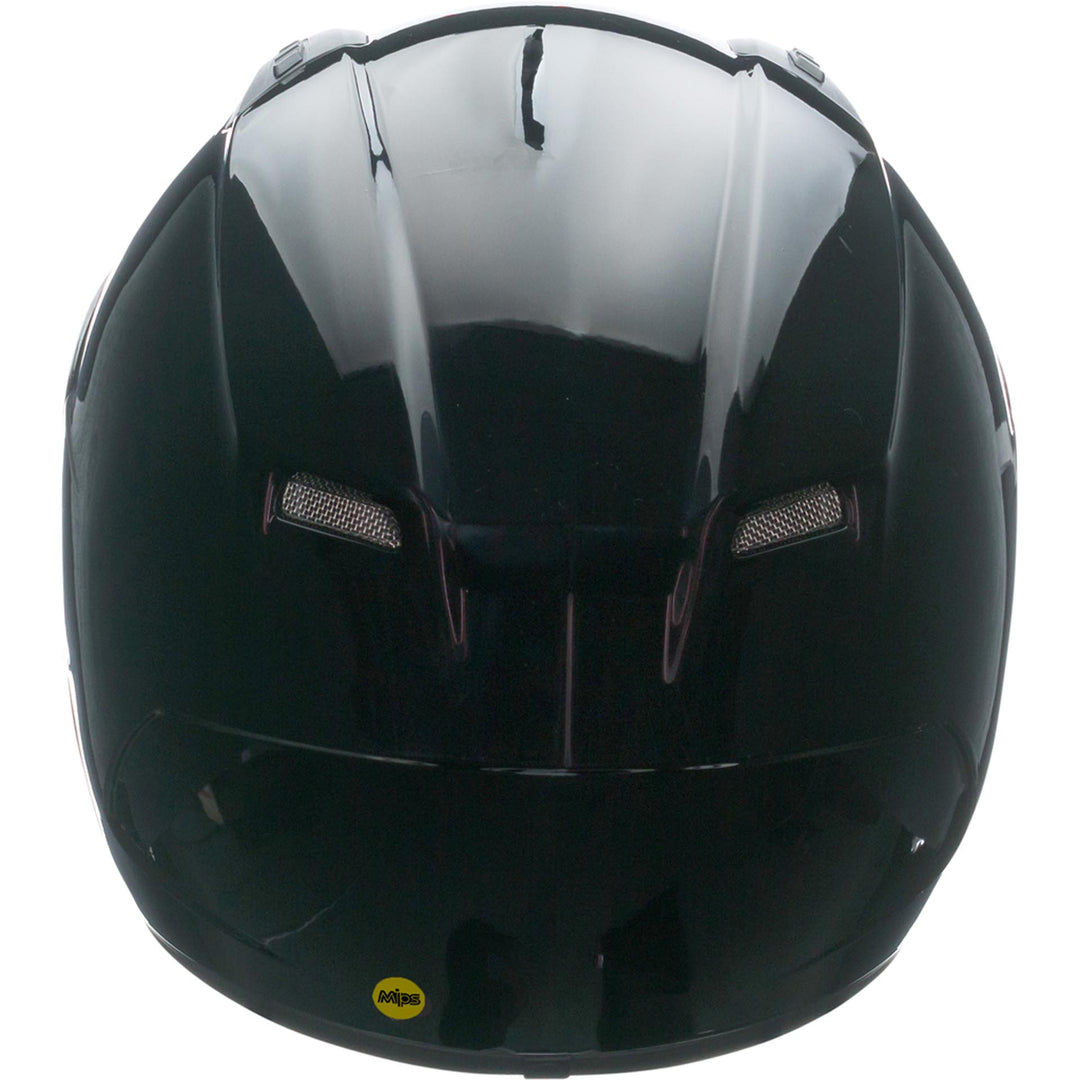 Bell Qualifier DLX MIPS Motorcycle Full Face Helmet Gloss Black - Rear View
