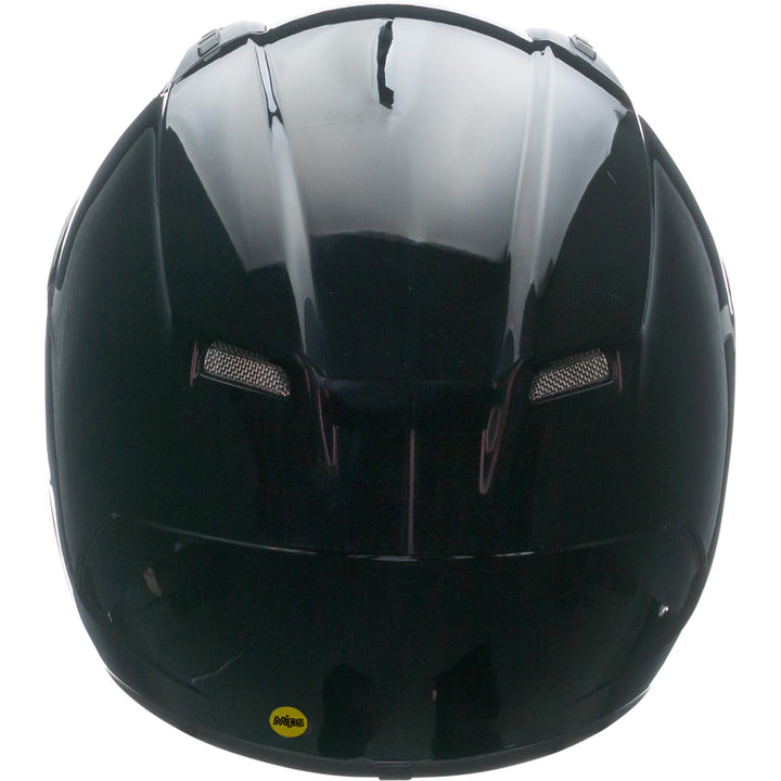 Bell Qualifier DLX MIPS Motorcycle Full Face Helmet Gloss Black - Rear View