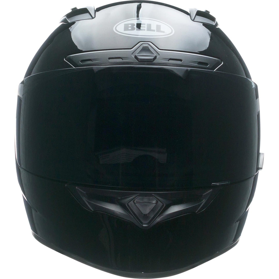Bell Qualifier DLX MIPS Motorcycle Full Face Helmet Gloss Black - Front View