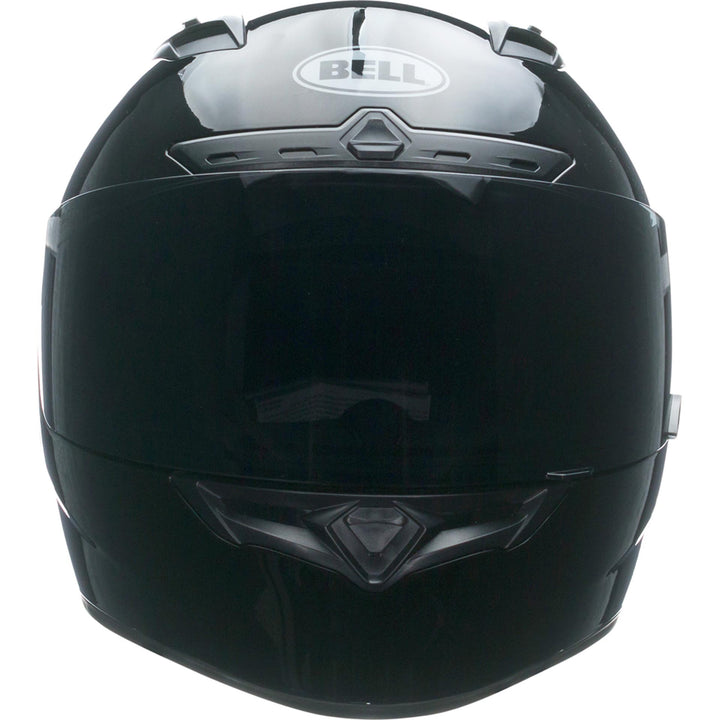 Bell Qualifier DLX MIPS Motorcycle Full Face Helmet Gloss Black - Front View