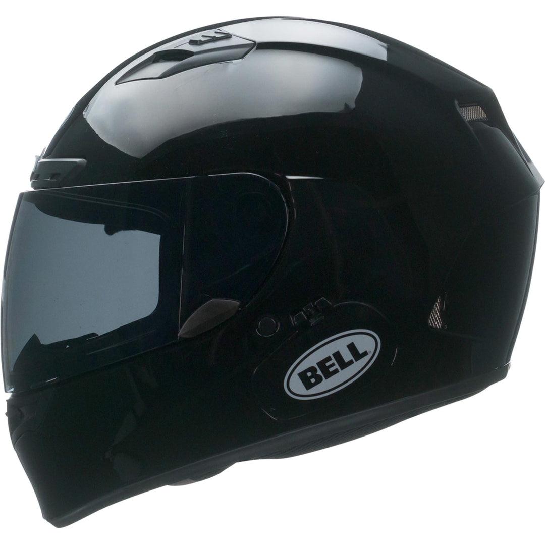 Bell Qualifier DLX MIPS Motorcycle Full Face Helmet Gloss Black - Left Side View