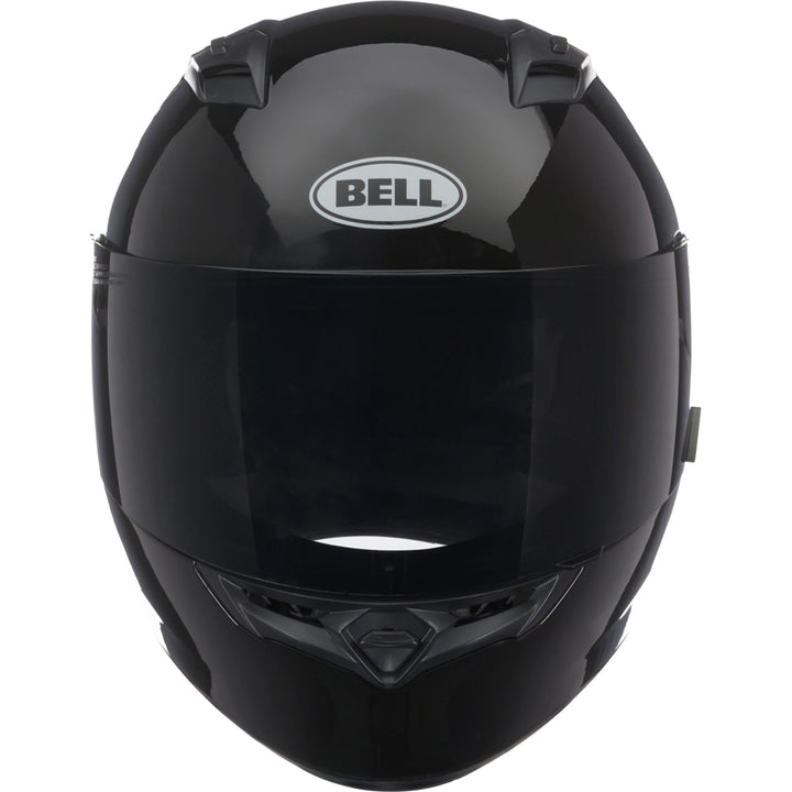 Bell Qualifier Motorcycle Full Face Helmet Gloss Black - Front View