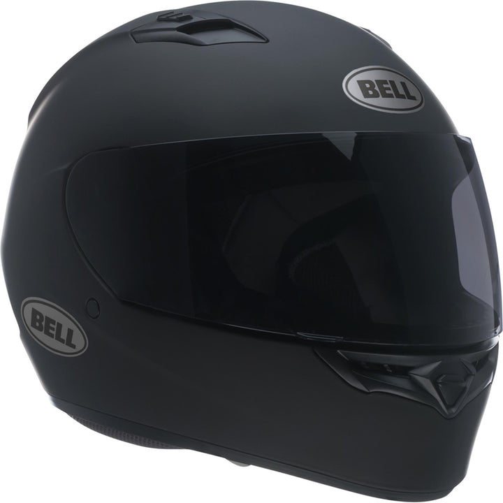 Bell Qualifier Motorcycle Full Face Helmet Matte Black - Front Right Side View