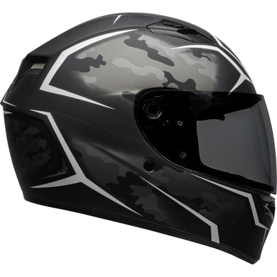 Bell Qualifier Motorcycle Full Face Helmet Stealth Camo Matte Black/White