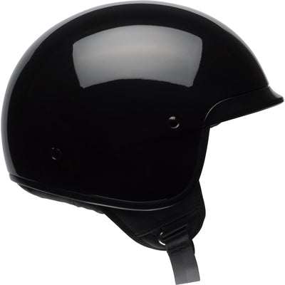 Bell Scout Air Motorcycle Open Face and 3/4 Helmet Gloss Black