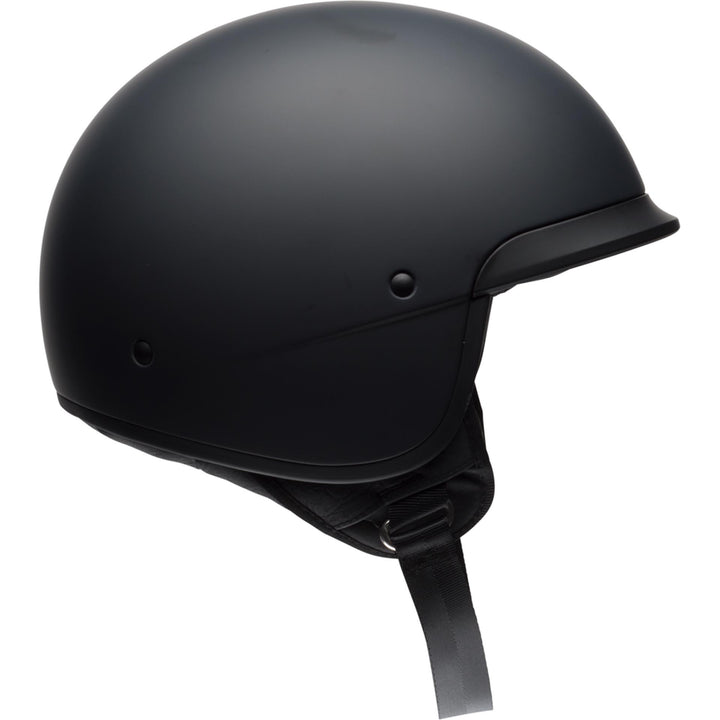 Bell Scout Air Motorcycle Open Face and 3/4 Helmet Matte Black - Right Side View