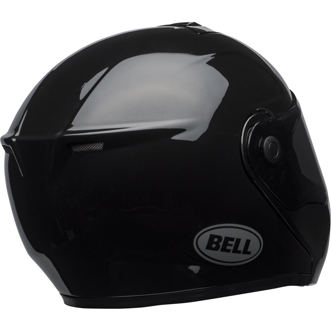 Bell SRT Modular Motorcycle Modular Helmet Gloss Black - Front Right Side View