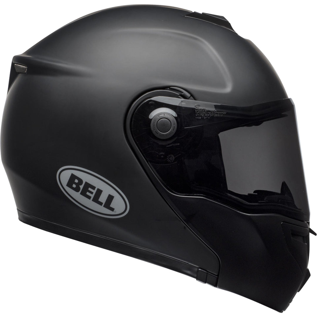 Bell SRT Modular Motorcycle Modular Helmet Matte Black - Right Side View