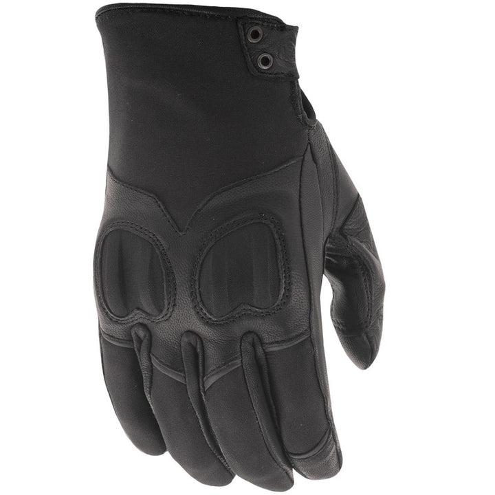 Highway 21 Vixen Women's Glove Black - Back of Hand View