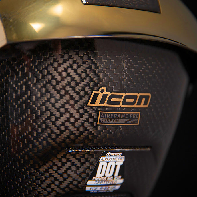 ICON Airframe Pro™ Carbon Helmet - Gold