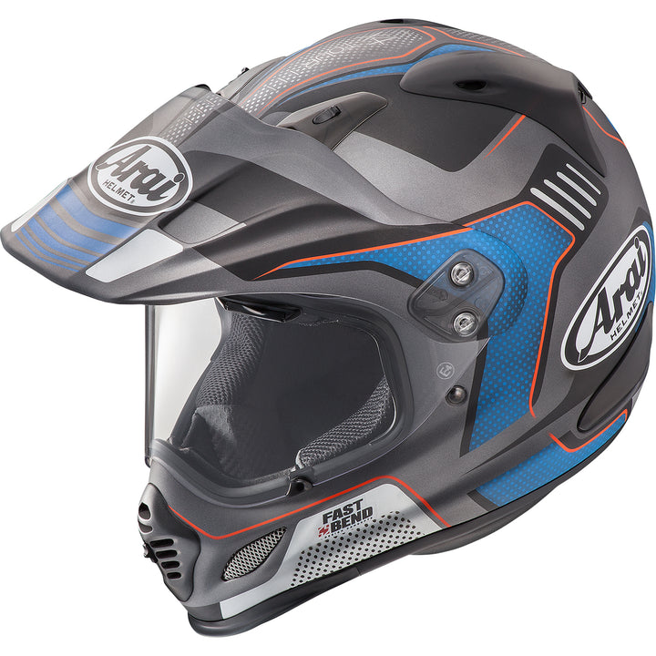 Arai XD-4 Vision Helmet Black Frost - Front Side View