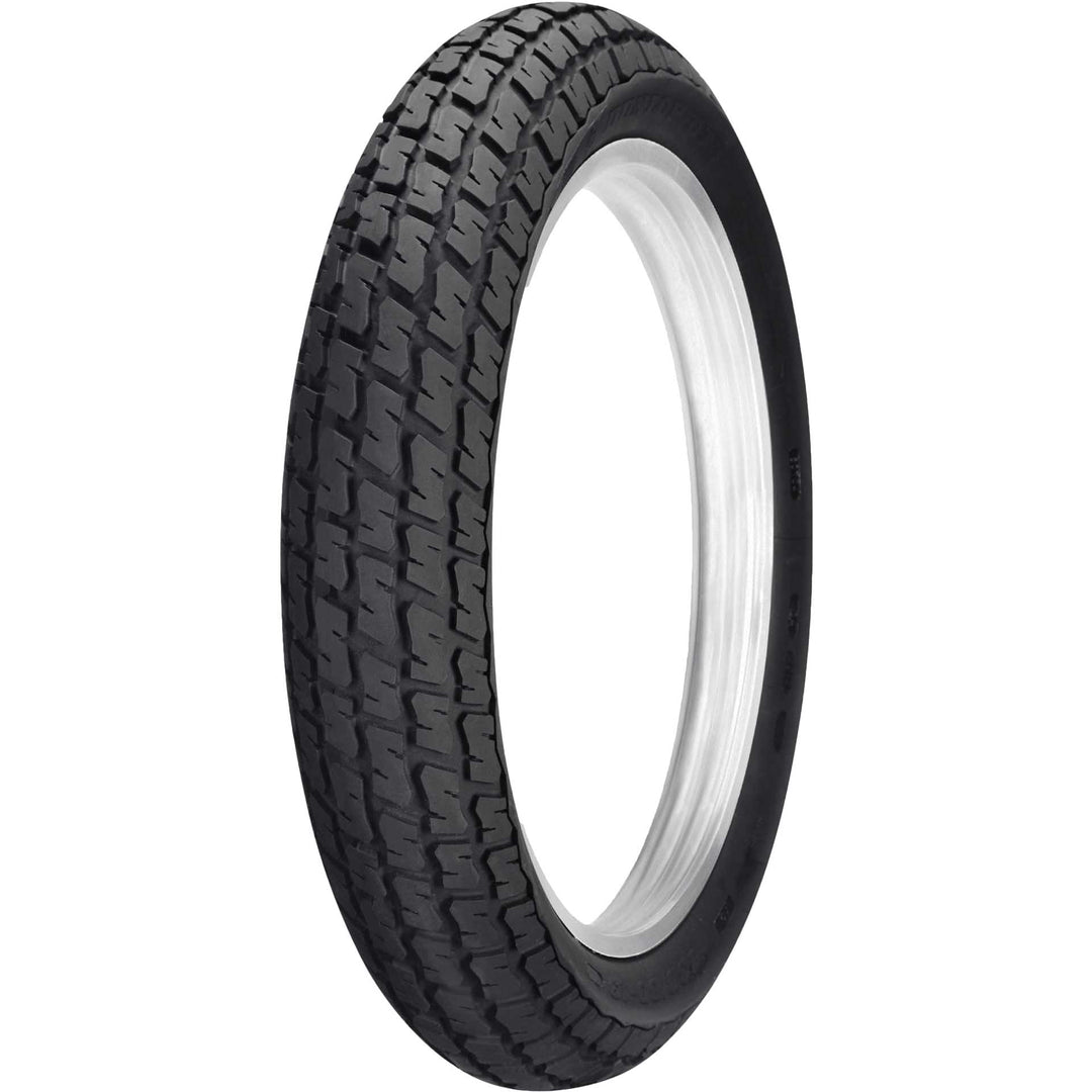 Dunlop K180A Flat Track Tire Front - Angled Side View