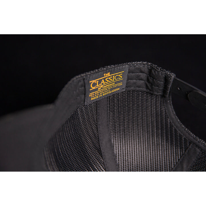 ICON MC Punch™ Hat Black Camo - Close-Up of Inner Tag