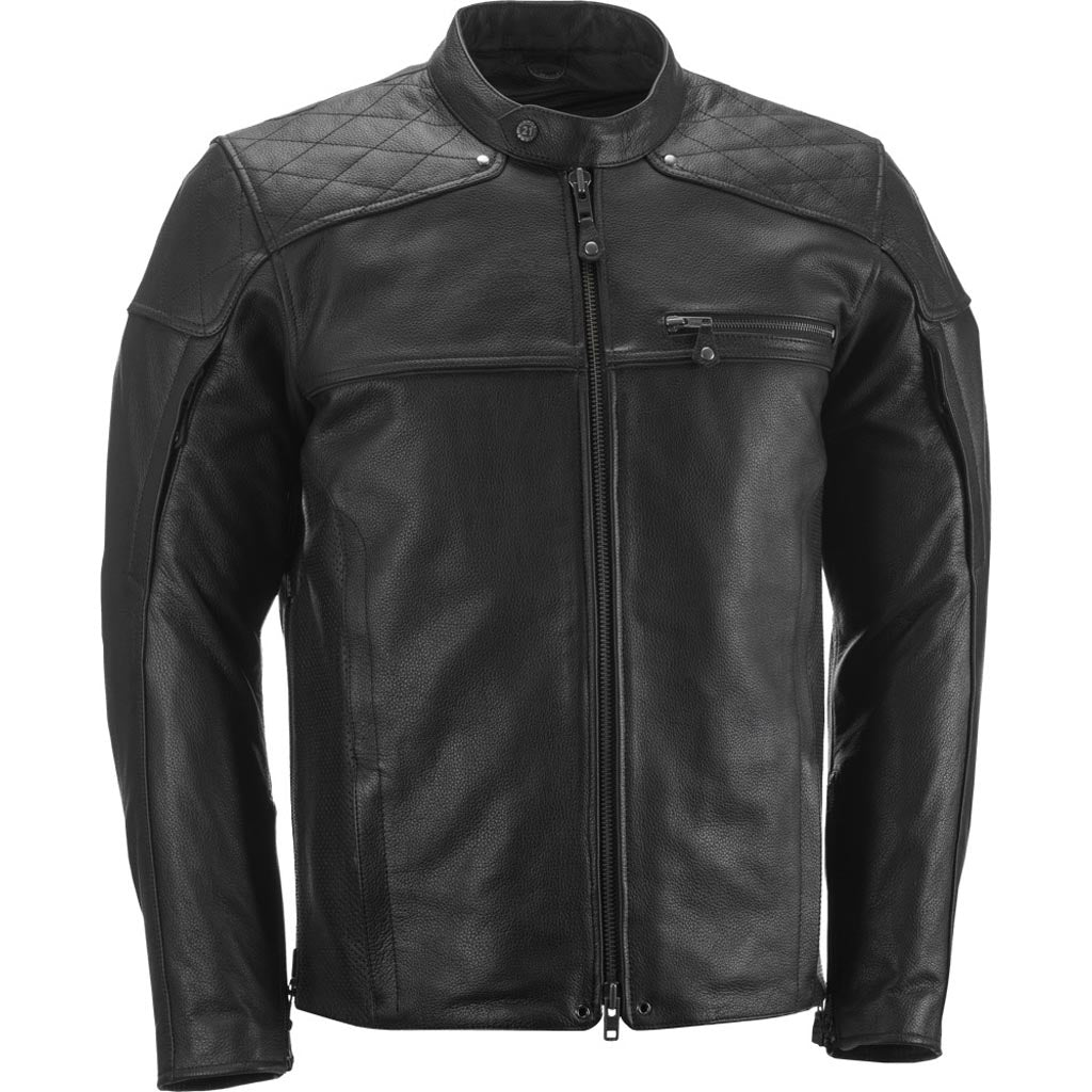 Highway 21 Gasser Jacket Black - Front View