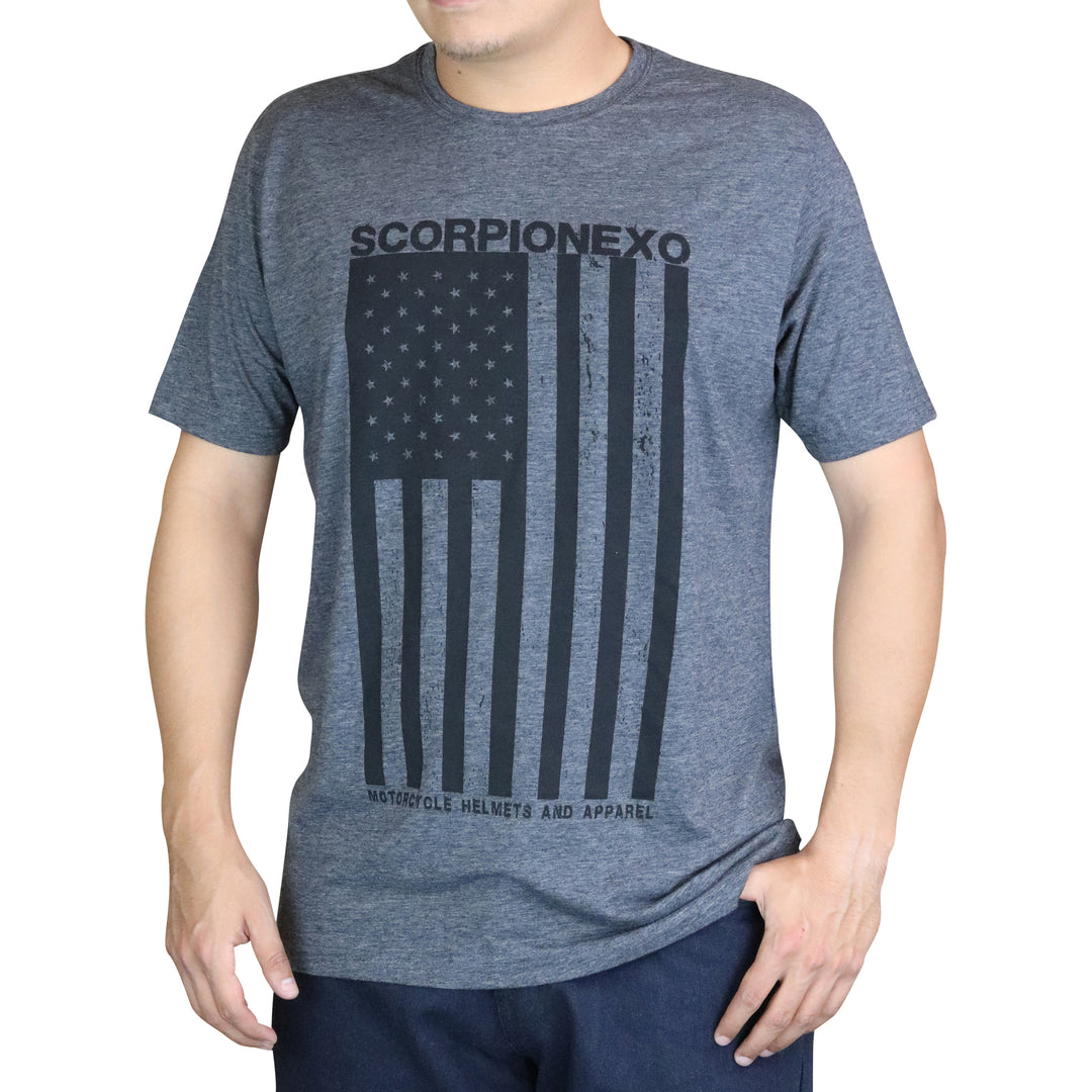 SCORPION EXO Americana Shirt Black/Charcoal - Front View