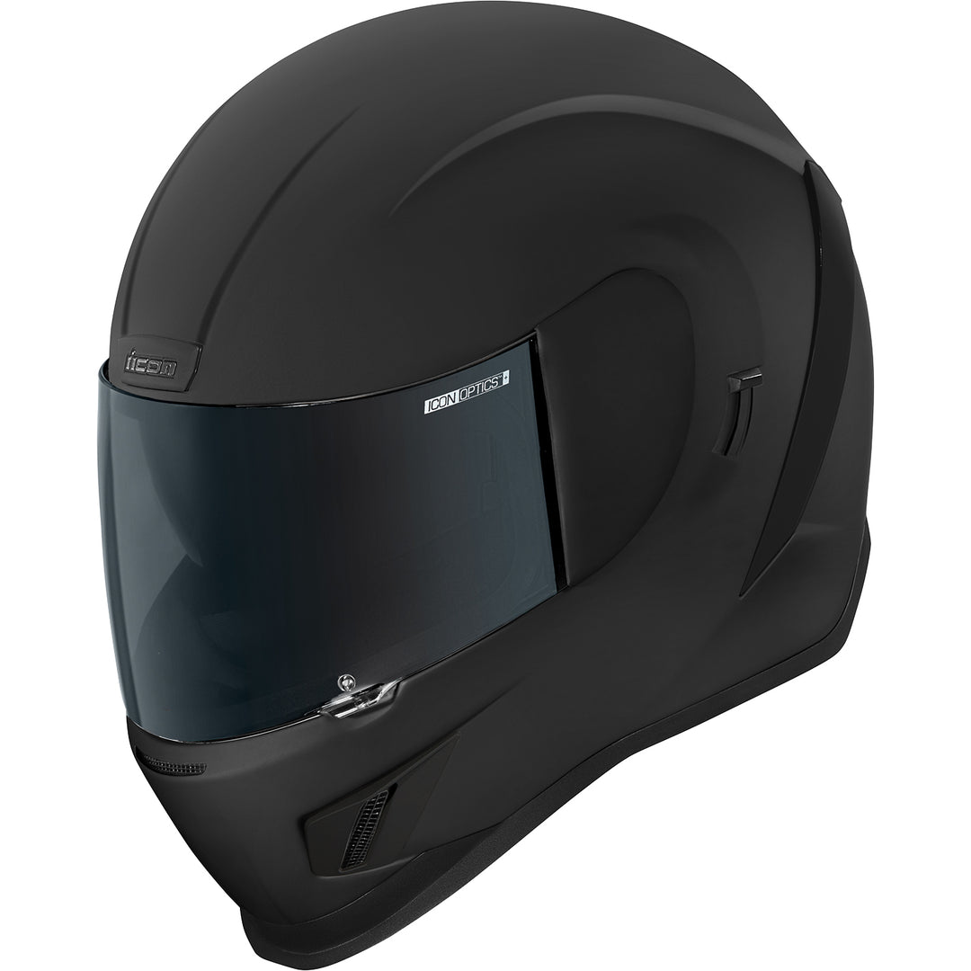 ICON Airform™ Dark Helmet Rubatone - Front Left Side View