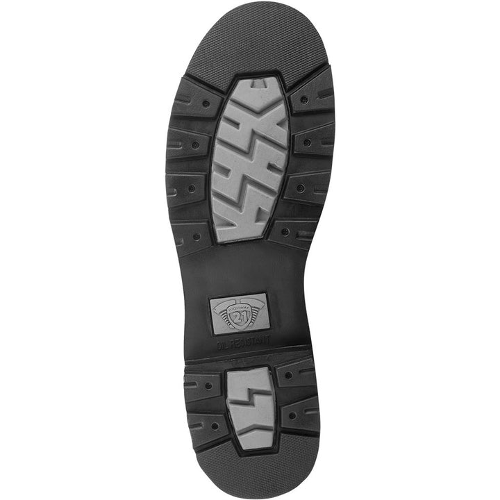 Highway 21 Primary Low Engineer Boot Black - Sole View