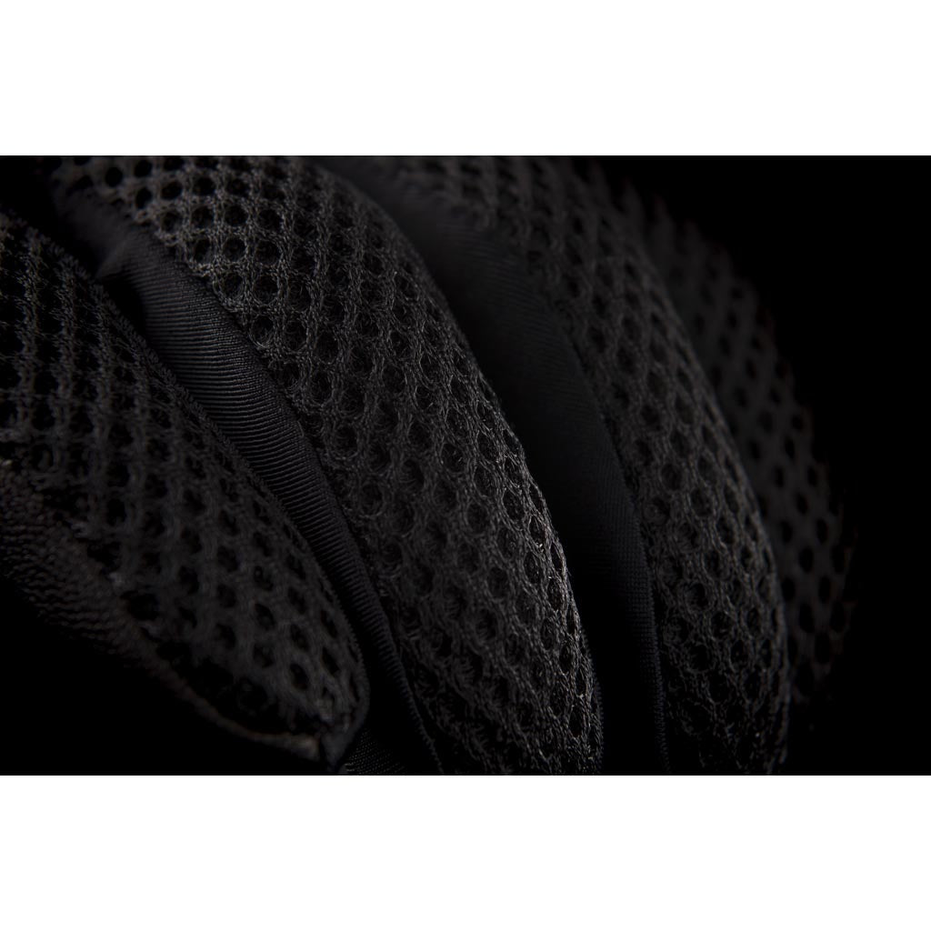 Highway 21 Turbine Women's Glove Black - Close-Up of Mesh Fingers