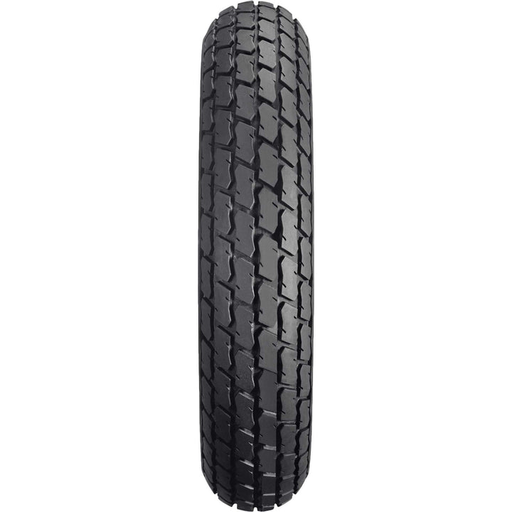 Dunlop K180A Flat Track Tire Rear - Straight-On View of Treads