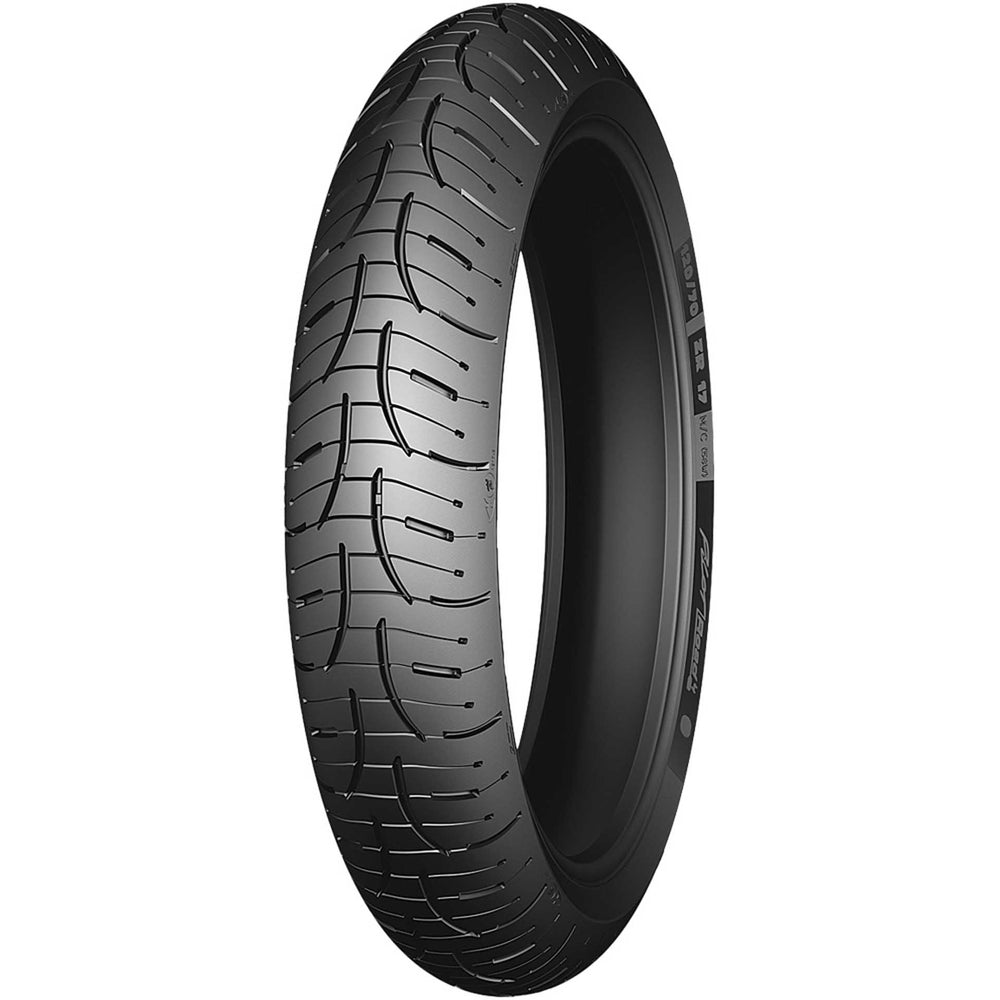 Michelin Pilot Road 4 Tire Front - Angled Side View