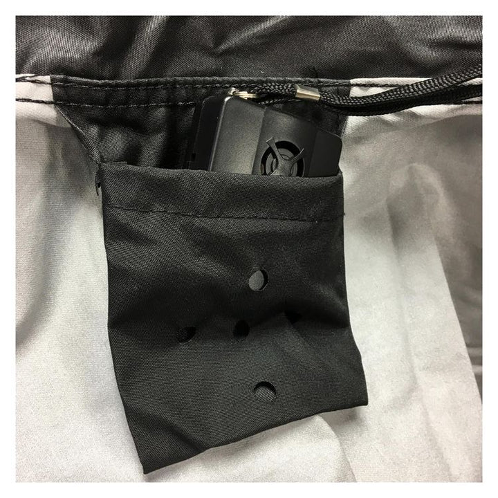 Dowco Guardian Weatherall Plus Motorcycle Cover - Close-Up of Sewn-In Pocket