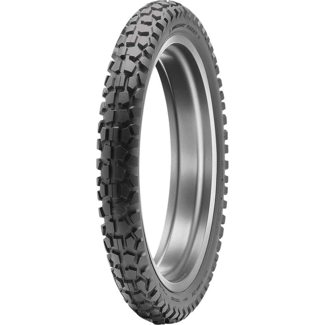 Dunlop D605 Tire Front - Angled Side View