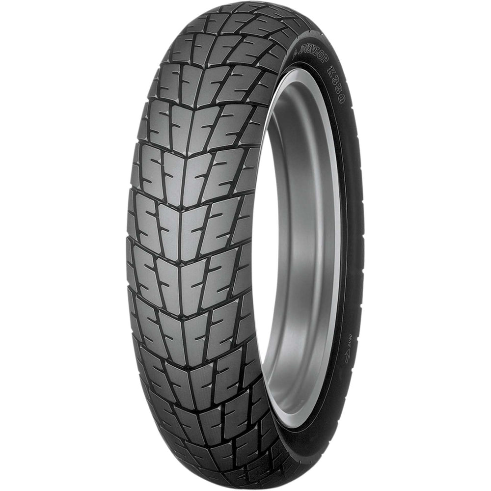 Dunlop K330 Tire Rear - Angled Side View