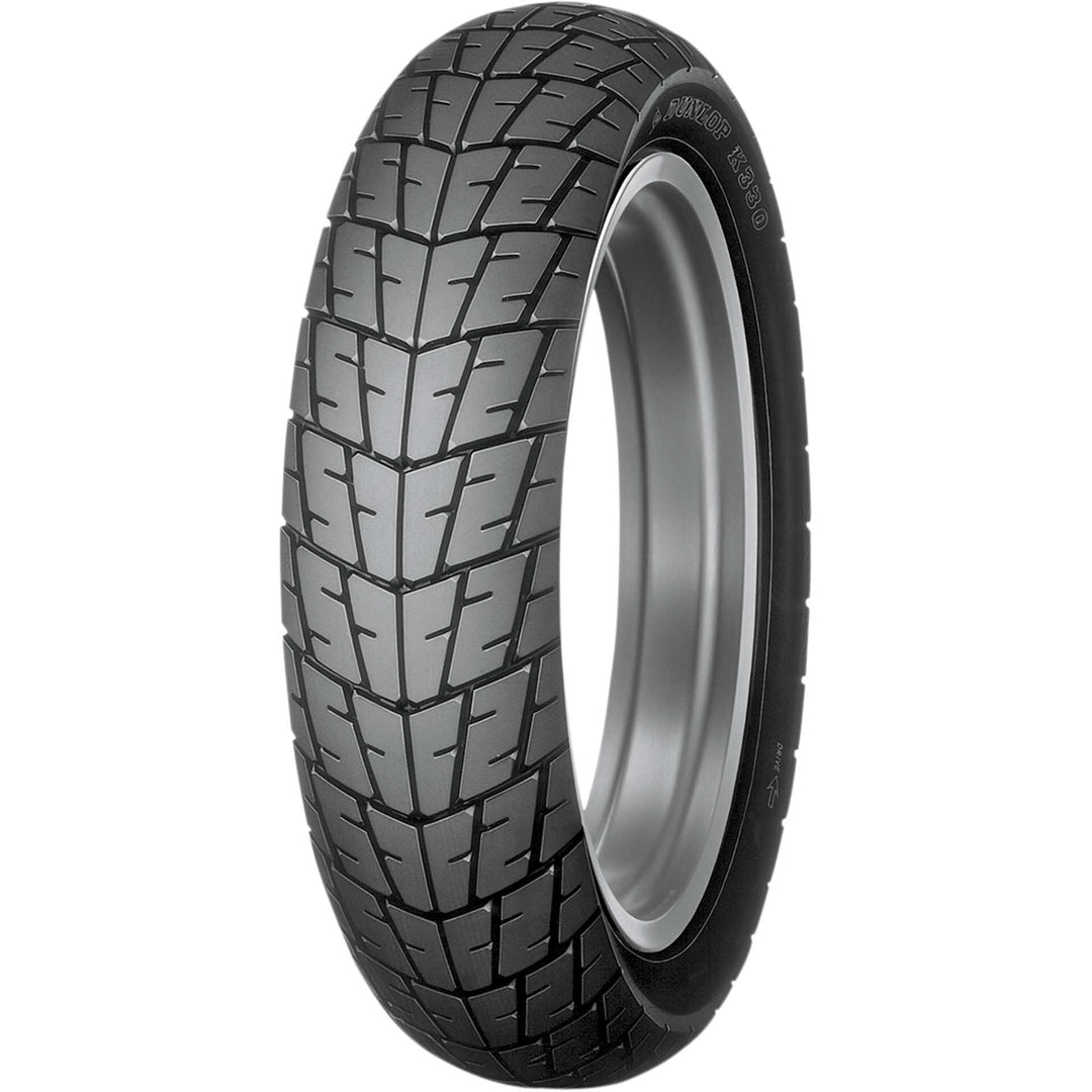 Dunlop K330 Tire Rear - Angled Side View