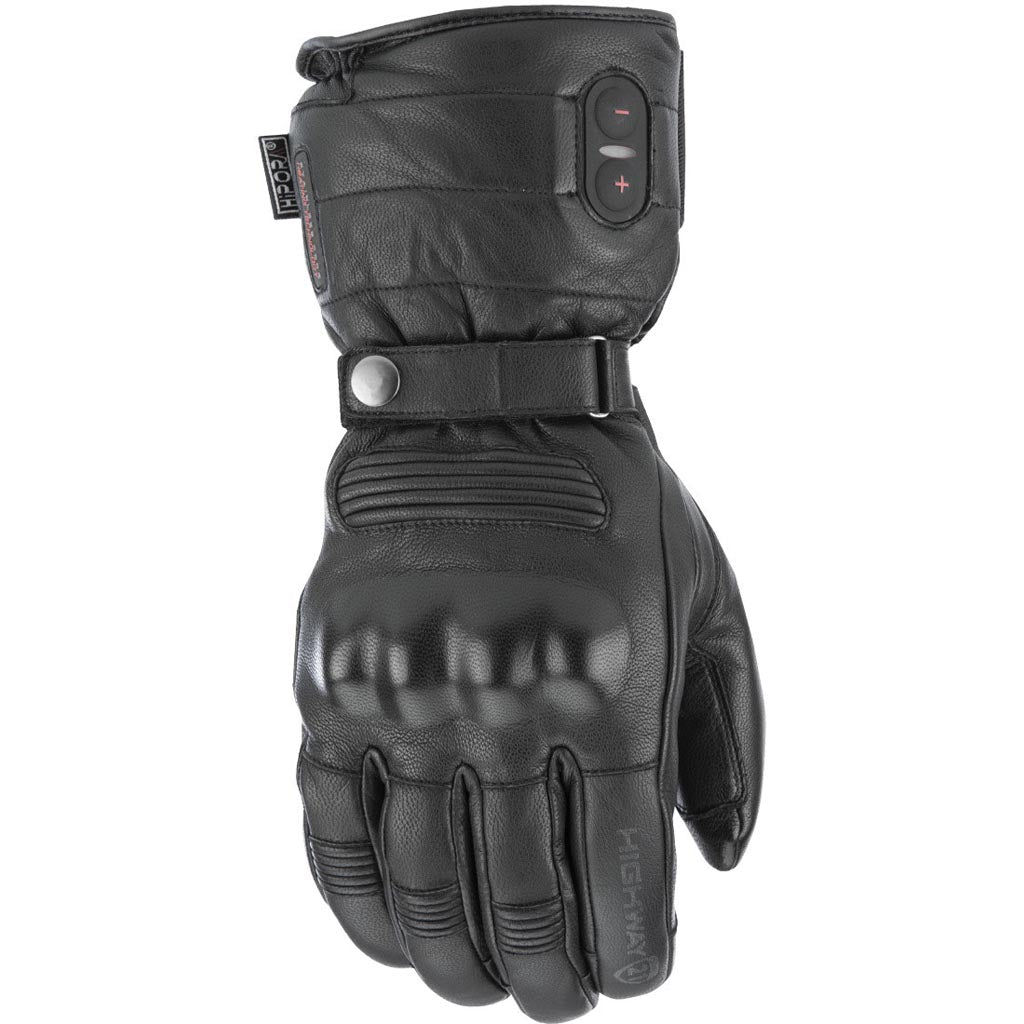 Highway 21 Radiant Heated Glove Black - Back of Hand View