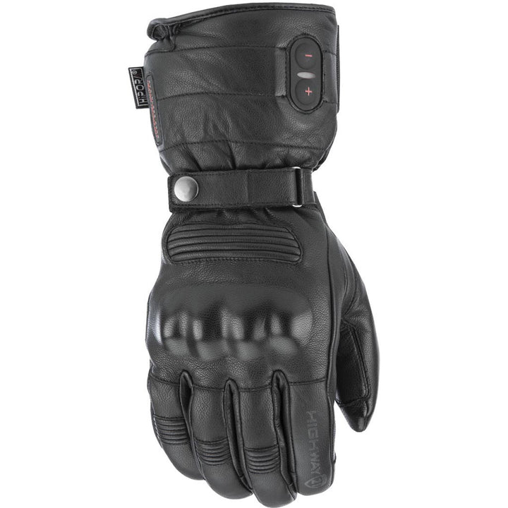 Highway 21 Radiant Heated Glove Black - Back of Hand View