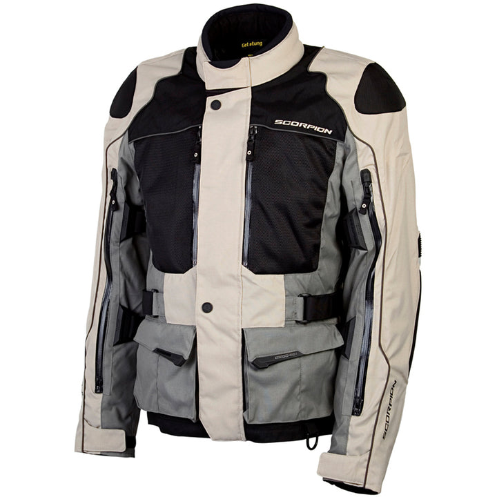 SCORPION EXO Yosemite XDR Jacket Sand - Front View
